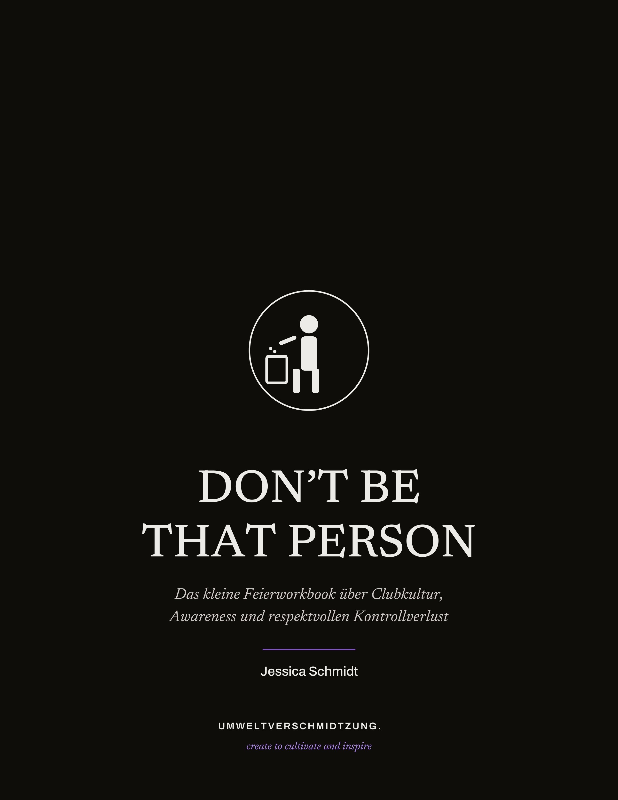 Don't Be That Person — Buchcover